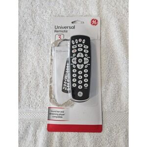 GE 3-Device Universal  Remote Control 34456 Sound Bar And Streaming Compatible‎